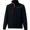 Casaca Soccia negro con rojo Hard work