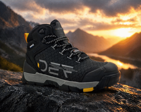 Zapatilla de Seguridad Defender Rock: Puntera Composite, Impermeable, Aislante y Antideslizante