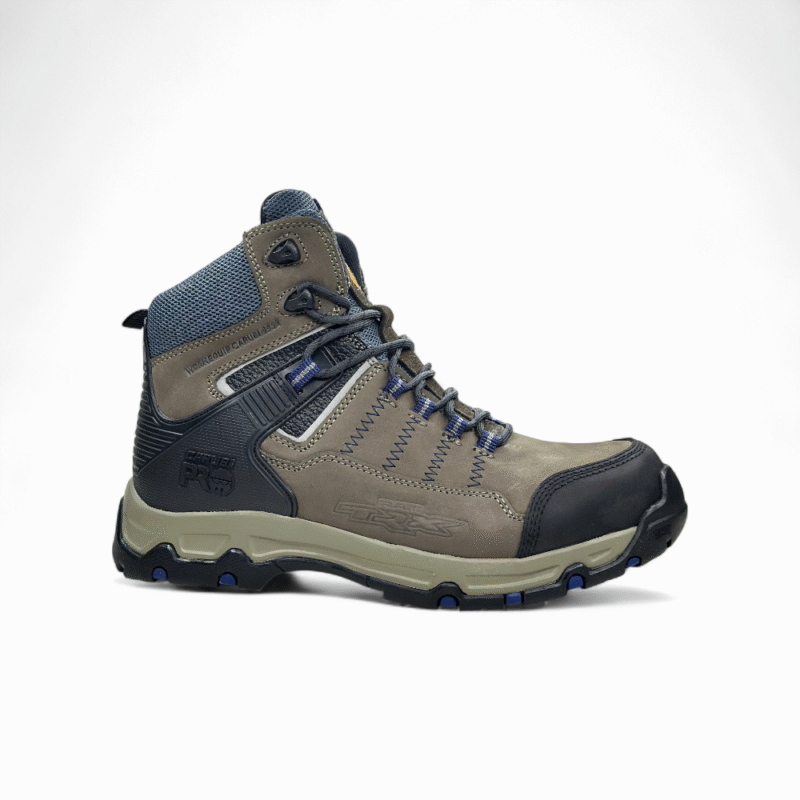 Zapatos de Seguridad Carubi Pro RAM TRX Gris - Punta de Acero y Suela Resistente a Hidrocarburos - Imagen de 2
