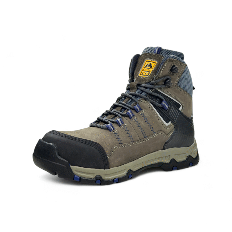 Zapatos de Seguridad Carubi Pro RAM TRX Gris - Punta de Acero y Suela Resistente a Hidrocarburos - Imagen de 3