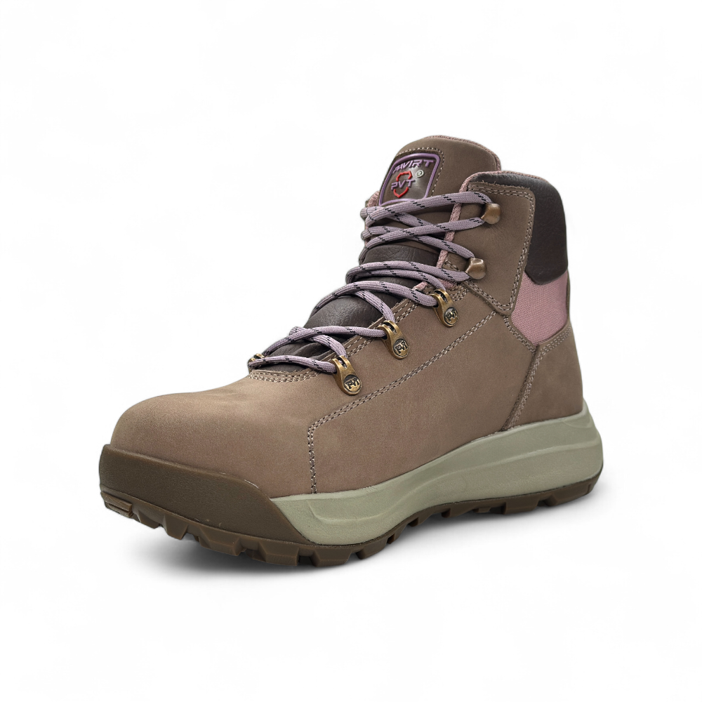 Botín de Seguridad para dama Pavirt Onix Color Madera - Imagen de 4
