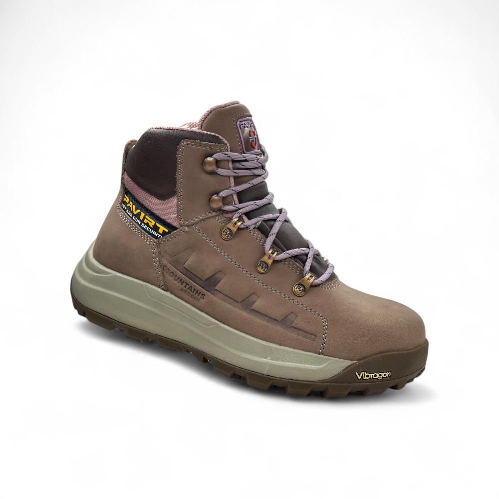 Botín de Seguridad para dama Pavirt Onix Color Madera - Imagen de 3