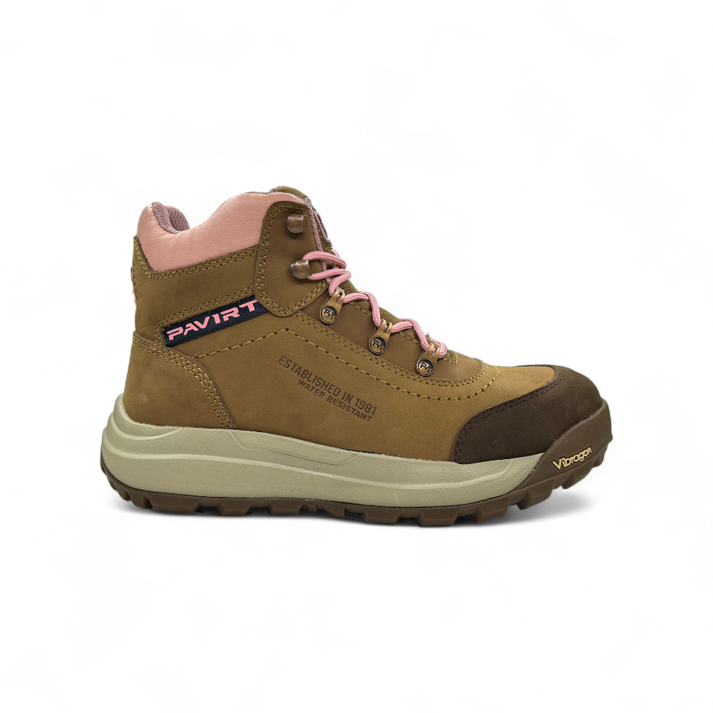 Zapato de Seguridad para Dama Pavirt Thor Café - Imagen de 2