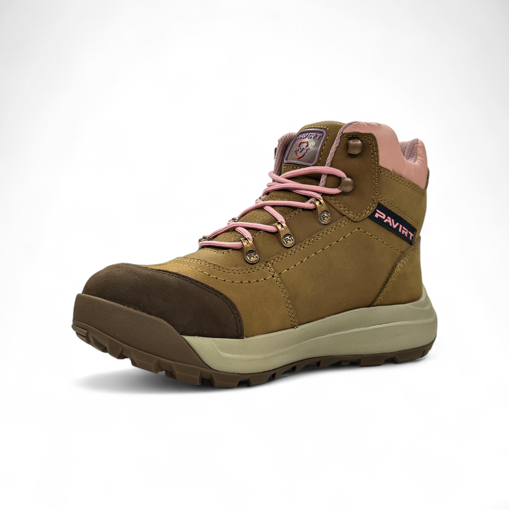 Zapato de Seguridad para Dama Pavirt Thor Café - Imagen de 3