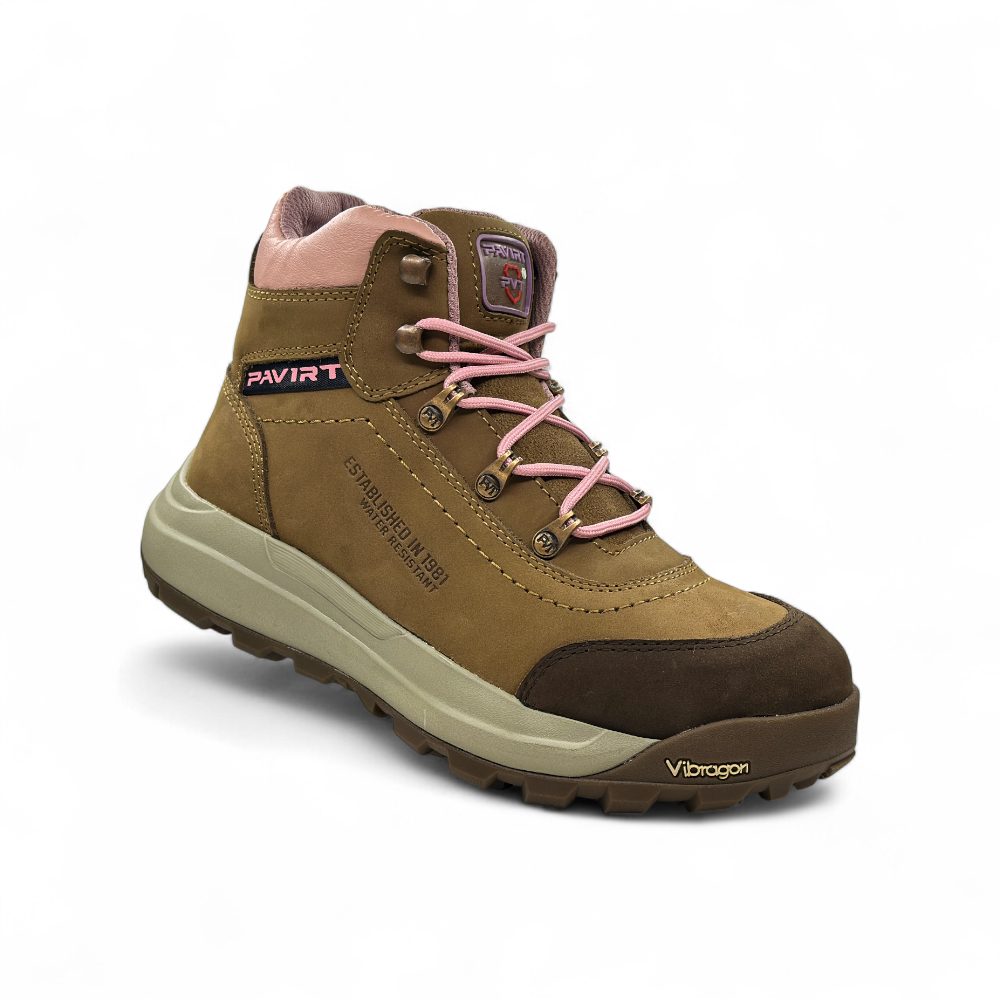 Zapato de Seguridad para Dama Pavirt Thor Café - Imagen de 4