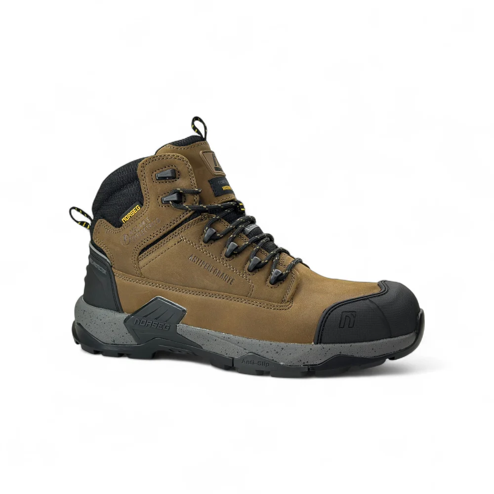 Zapato de Seguridad Impermeable Cuero Nobuck Viper CT Para Hombre - Imagen de 5