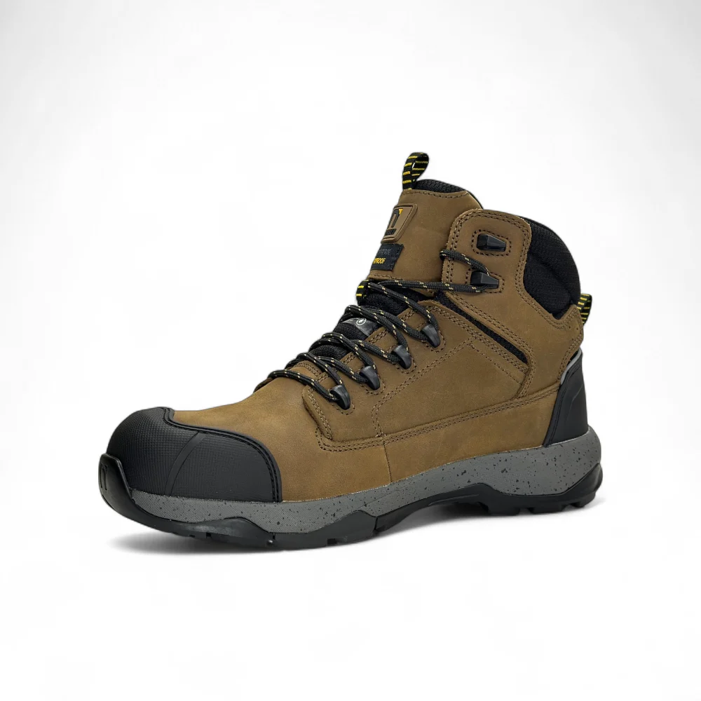 Zapato de Seguridad Impermeable Cuero Nobuck Viper CT Para Hombre - Imagen de 4