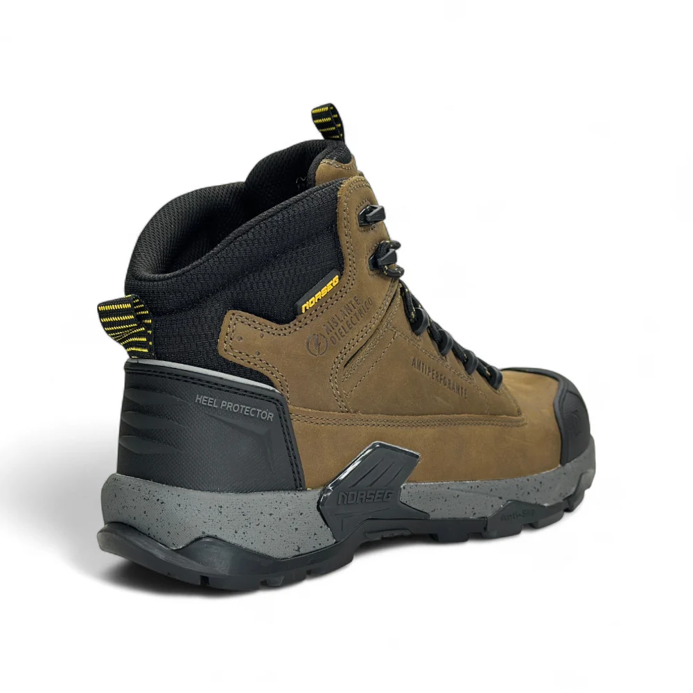 Zapato de Seguridad Impermeable Cuero Nobuck Viper CT Para Hombre - Imagen de 3