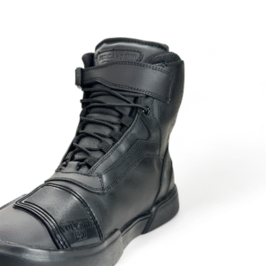 Zapatos de Motociclista en cuero Negro - Imagen de 5