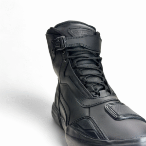 Zapatos de Motociclista en cuero Negro - Imagen de 4