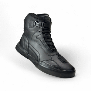 Zapatos de Motociclista en cuero Negro - Imagen de 2