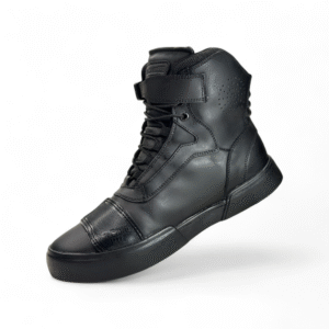 Zapatos de Motociclista en cuero Negro - Imagen de 3