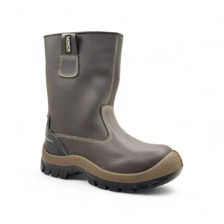 Zapatos de Seguridad Miner Campera Alta – Alta Protección para Entornos Industriales