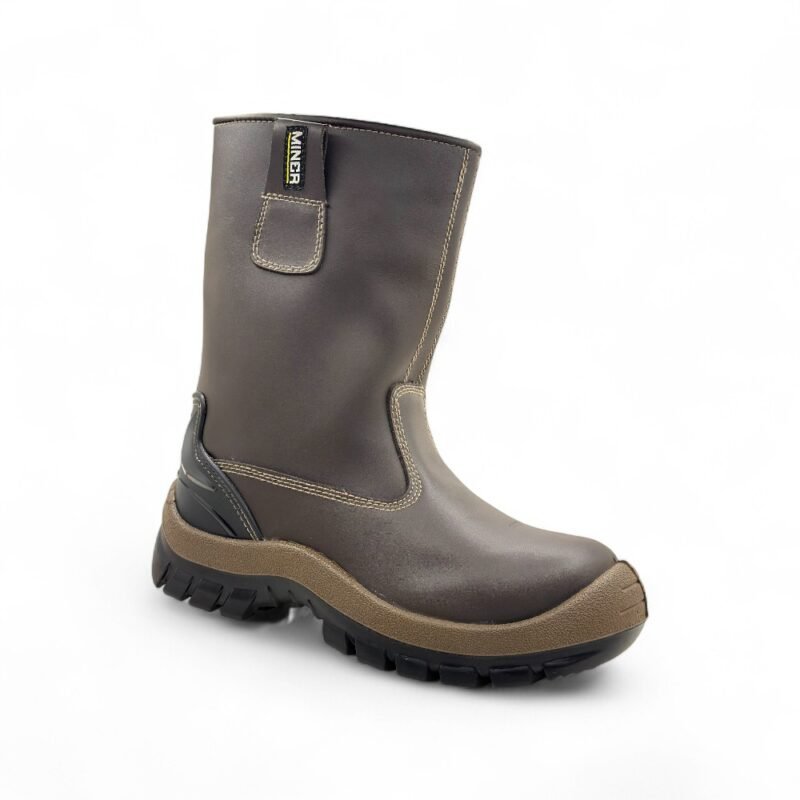 Zapatos de Seguridad Miner Campera Alta – Alta Protección para Entornos Industriales - Imagen de 2