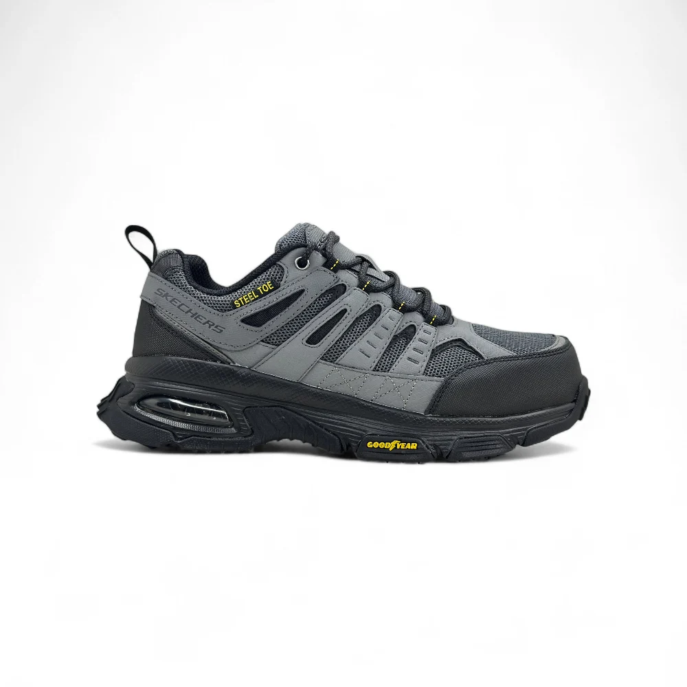 Zapatillas de Seguridad Skechers Arcket Grey – Protección, Estilo y Comodidad para el Trabajo Diario - Imagen de 2