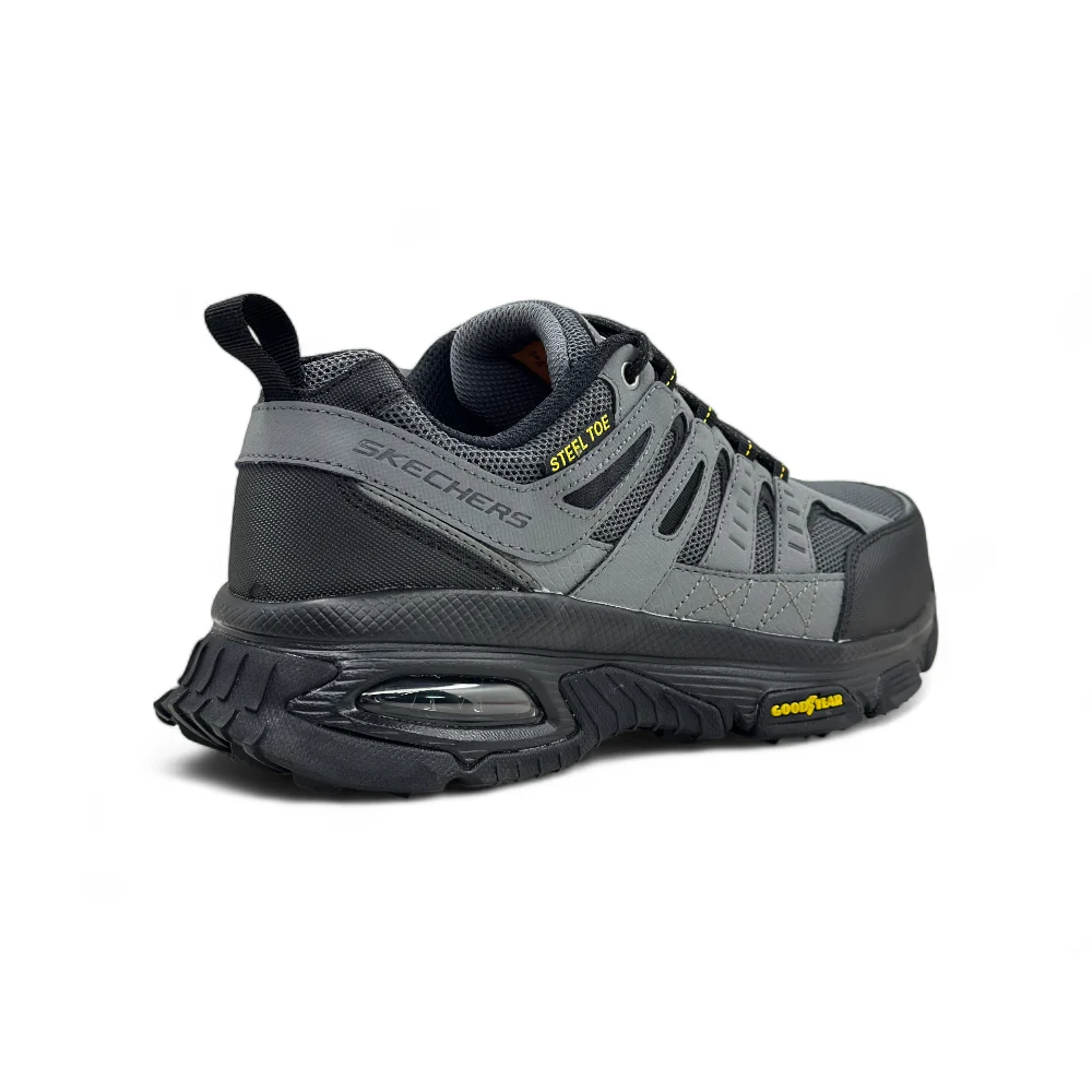 Zapatillas de Seguridad Skechers Arcket Grey – Protección, Estilo y Comodidad para el Trabajo Diario - Imagen de 3