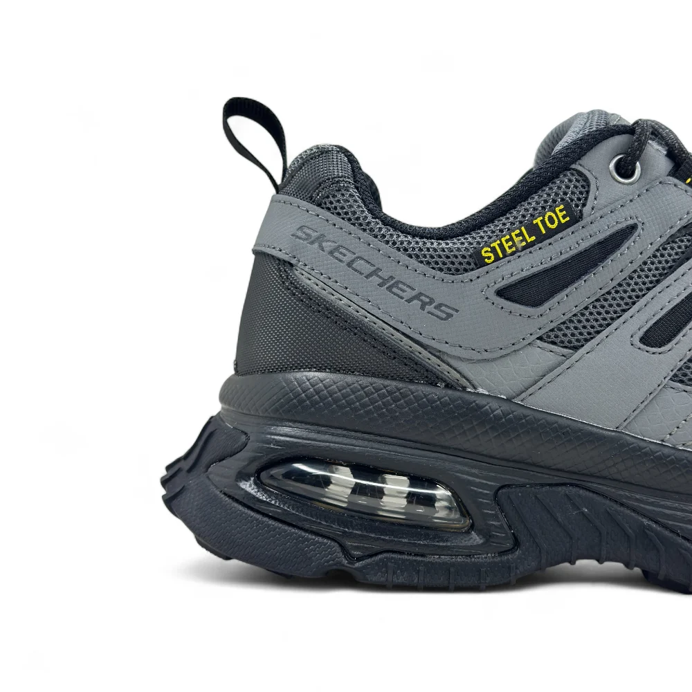 Zapatillas de Seguridad Skechers Arcket Grey – Protección, Estilo y Comodidad para el Trabajo Diario - Imagen de 8