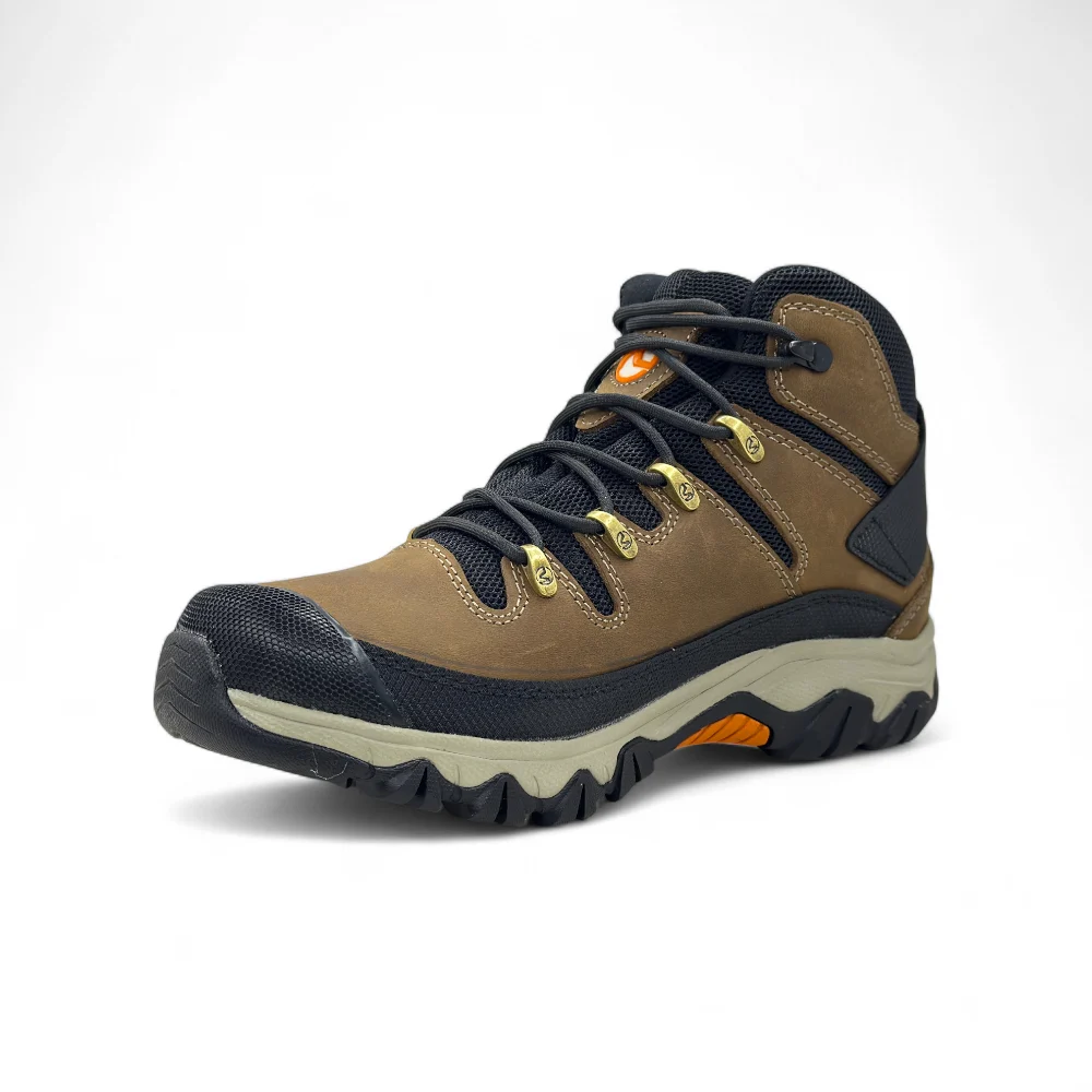Zapatilla de Trekking Wolfito Modelo Atuk Café - Imagen de 3