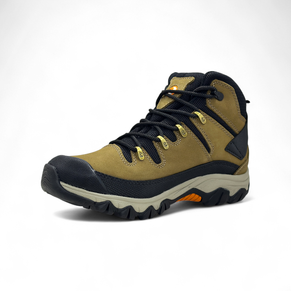 Zapatilla de Trekking Wolfito Modelo Atuk Olivo - Imagen de 3