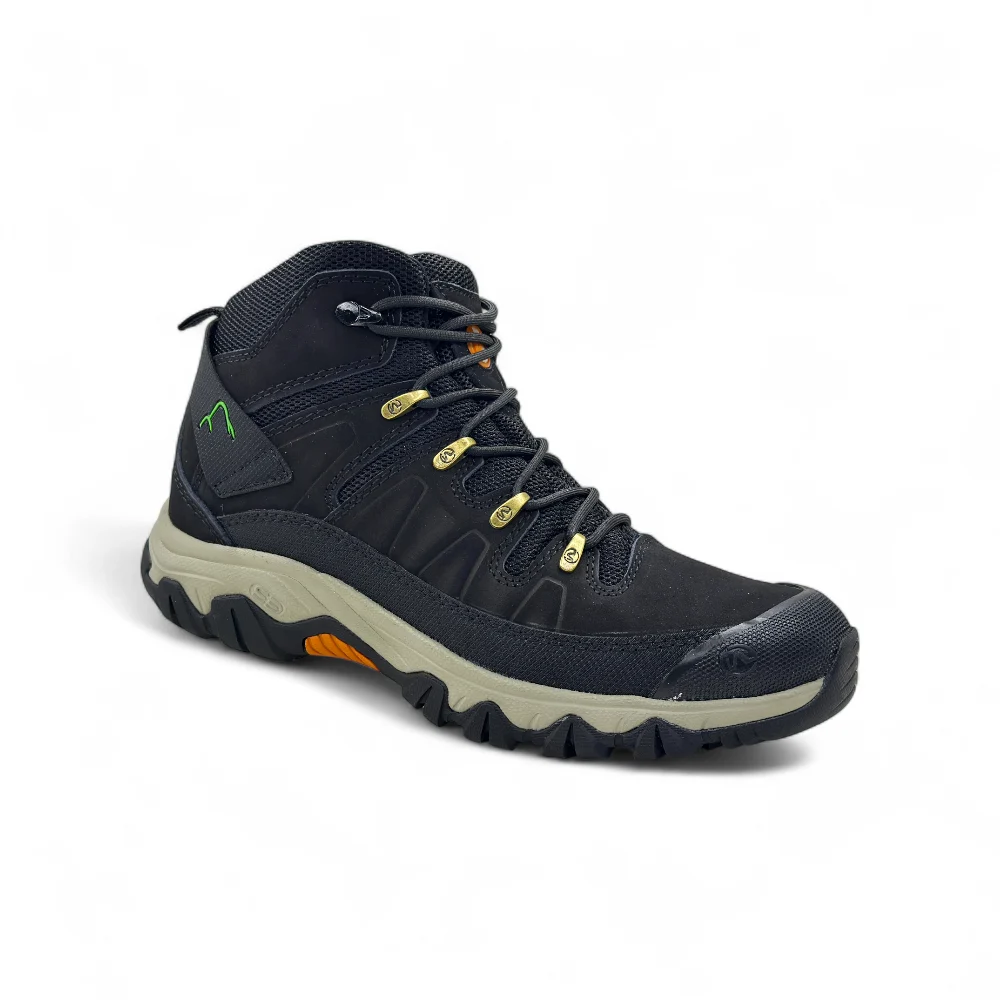 Zapatilla de Trekking Wolfito Modelo Atuk Negro - Imagen de 4