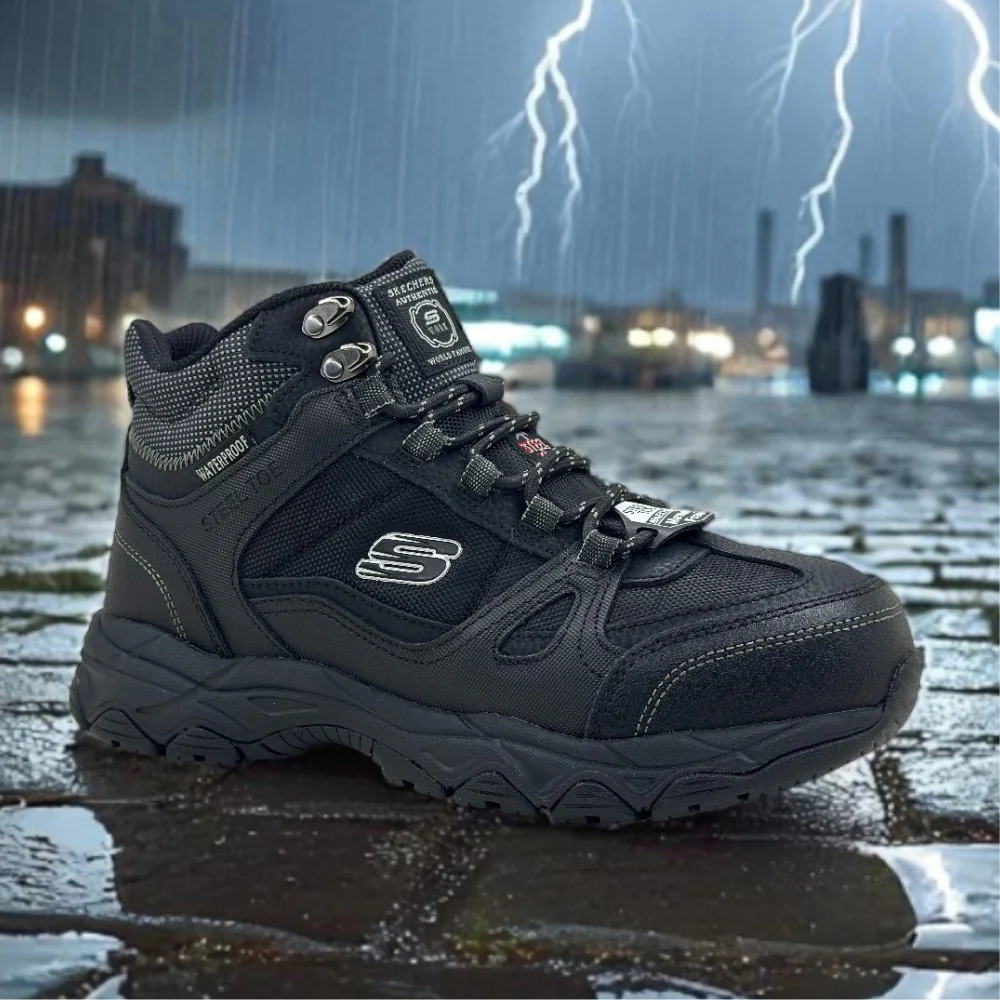 Botas de Seguridad Skechers Work Ledom ST WP con Punta de Acero y Aislante Eléctrico para Hombre - Imagen de 6