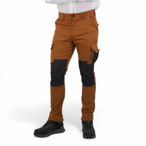 PANTALON HARDWORK DAKOTA SPANDEX CAMEL - Imagen de 3
