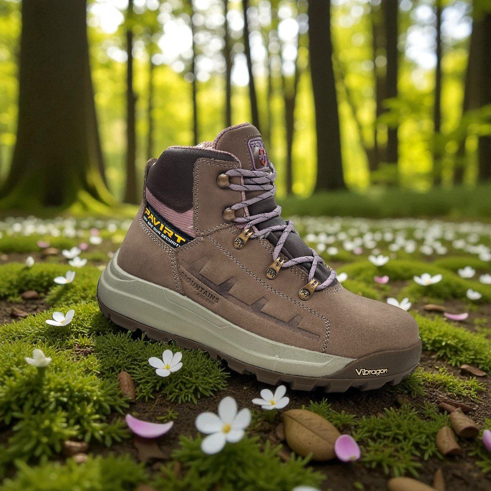 Botín de Seguridad para dama Pavirt Onix Color Madera - Imagen de 5