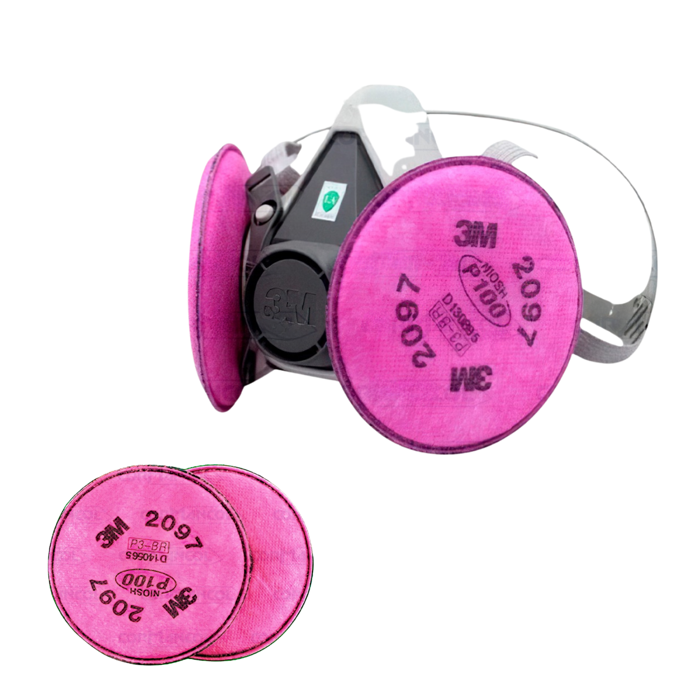 Filtro 3M 2097 P100 de Alta Calidad