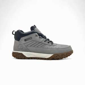 Zapato Casual Ergonómico de Cuero Gris con Suela EVA y Caucho - Imagen de 2