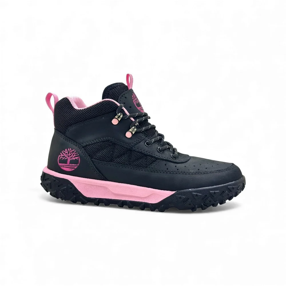Zapatilla de Cuero Nobuck Negro para Dama | Calzado Ergonómico - Imagen de 2