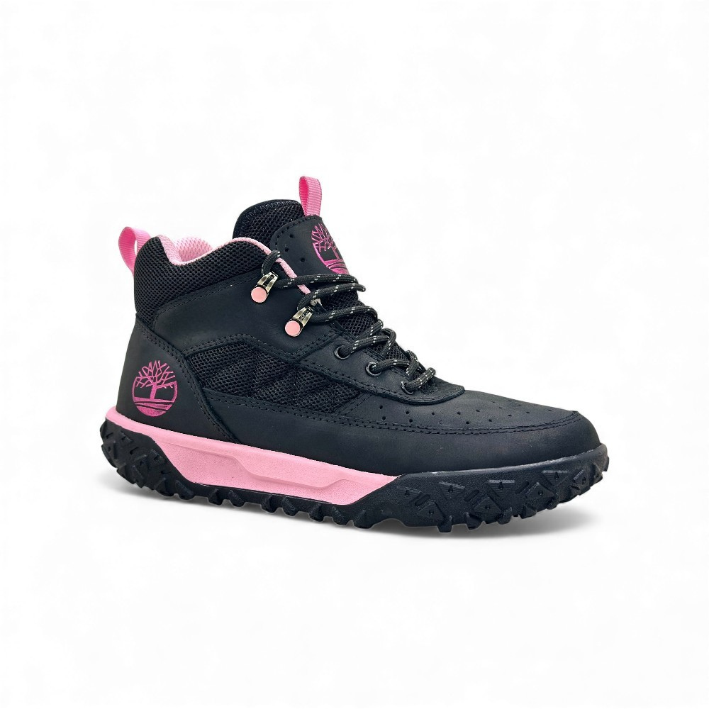 Zapatilla de Cuero Nobuck Negro para Dama | Calzado Ergonómico