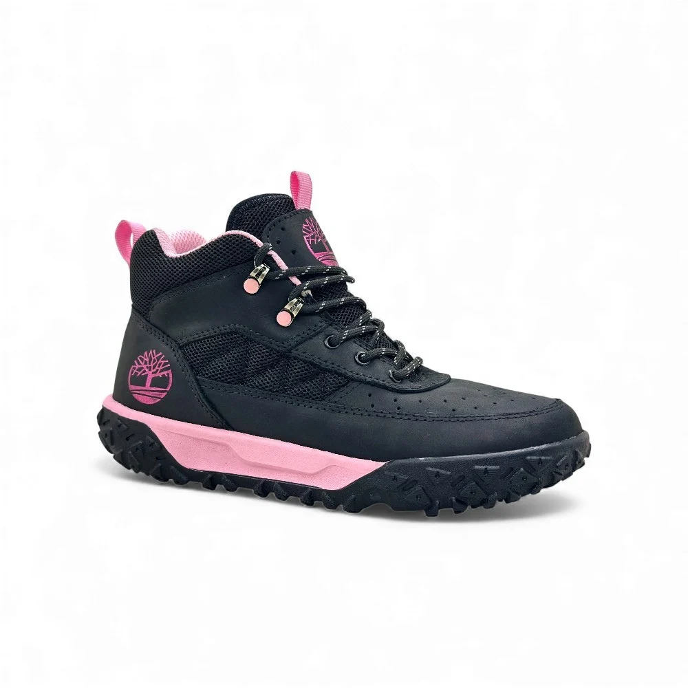 Zapatilla de Cuero Nobuck Negro para Dama | Calzado Ergonómico