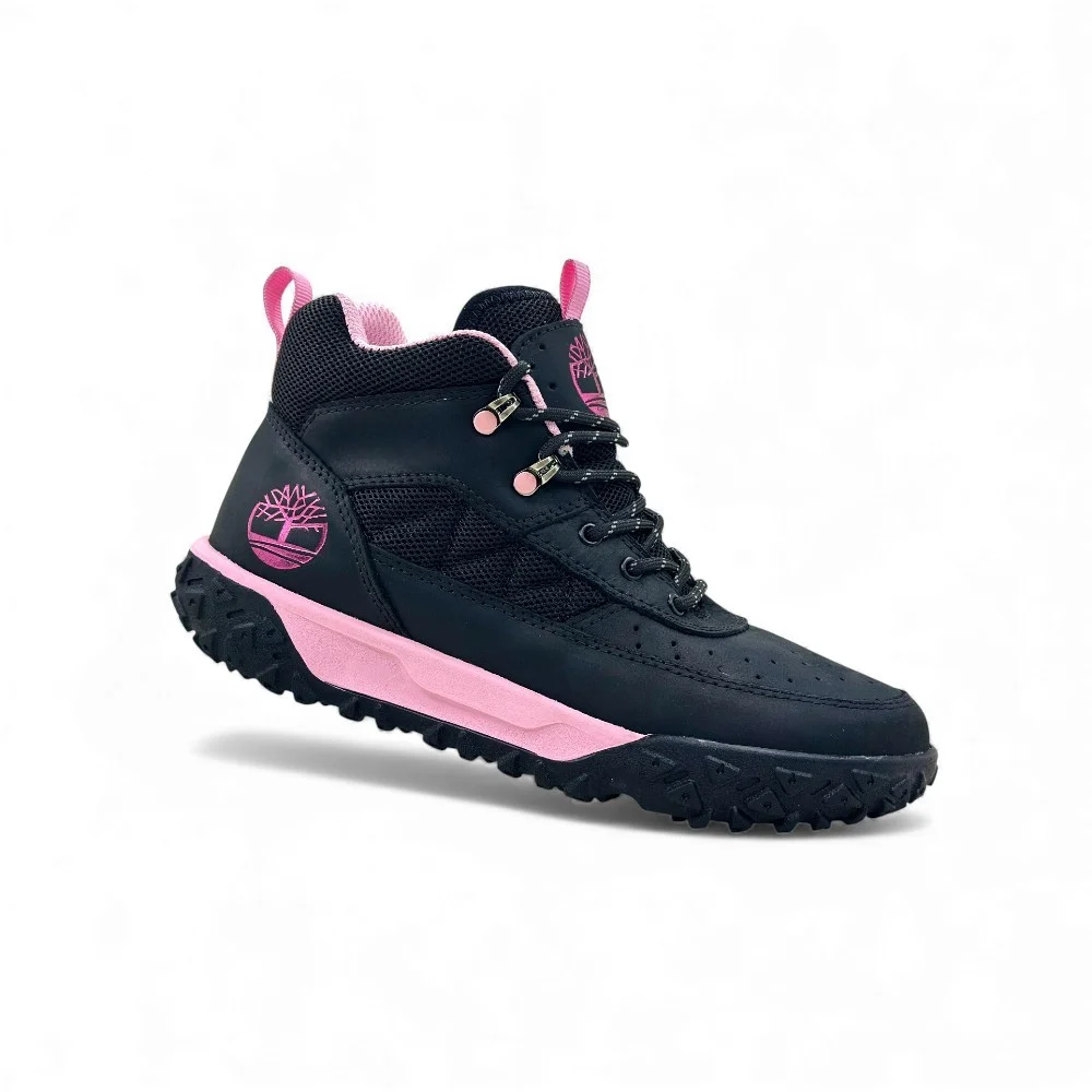 Zapatilla de Cuero Nobuck Negro para Dama | Calzado Ergonómico - Imagen de 4