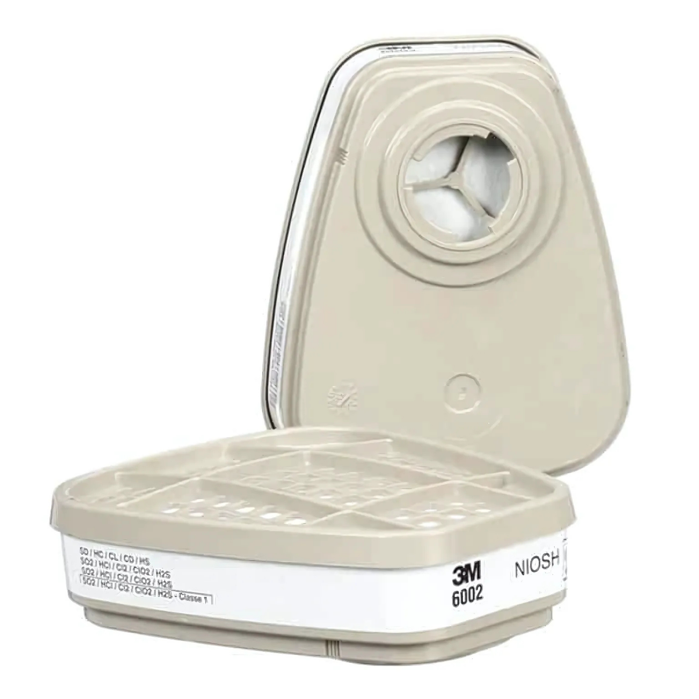 Filtro 3M 6002 - Protección Contra Gases Ácidos, Cartucho Químico y Compatibilidad con Respiradores 3M