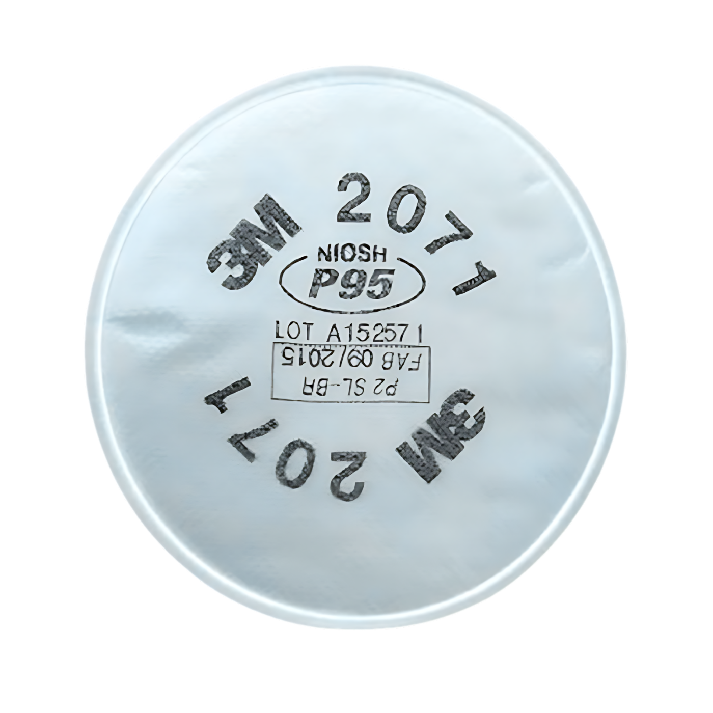 Filtro 3M 2071 P95 - Protección contra Partículas, Precio y Compatibilidad con Respiradores 3M - Imagen de 2