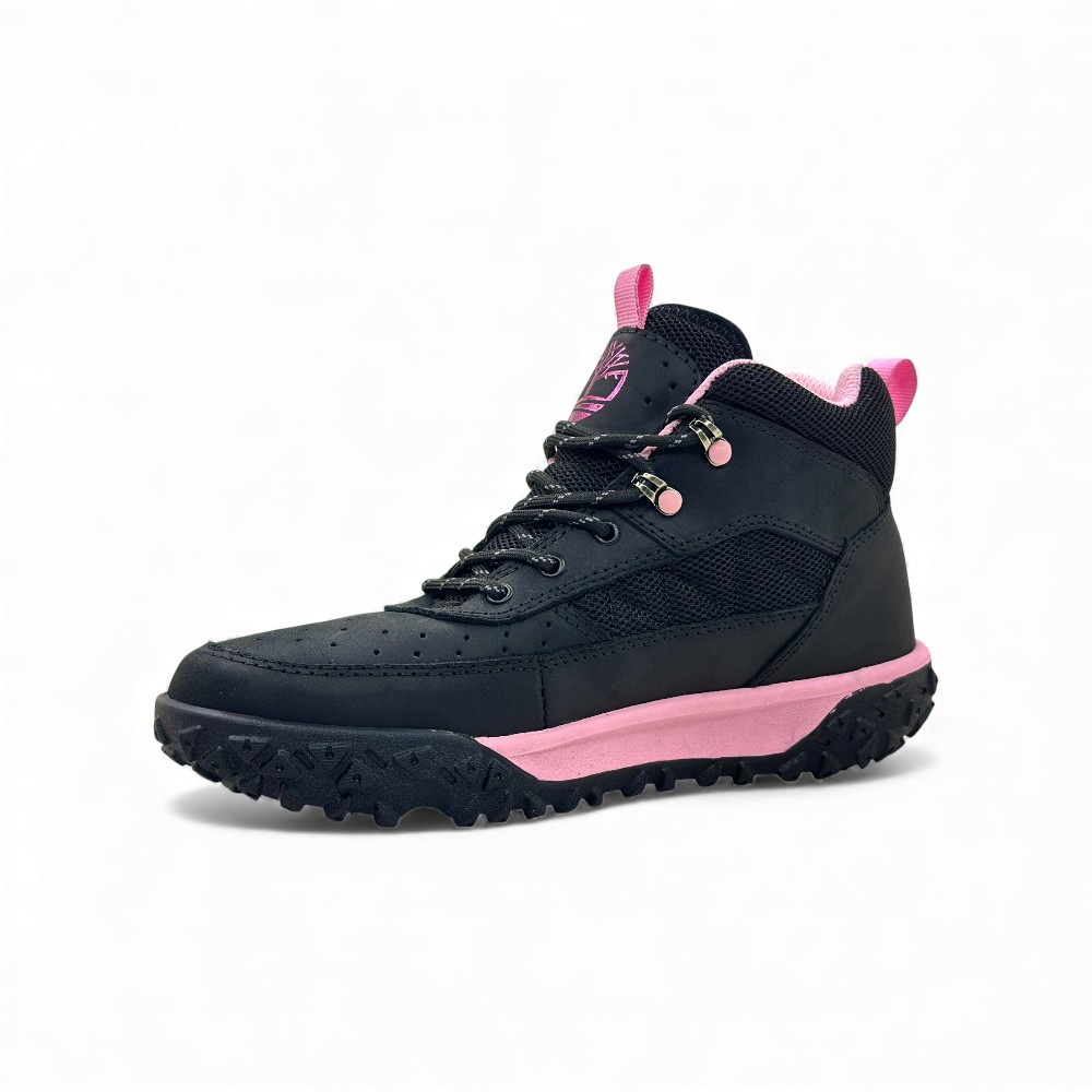 Zapatilla de Cuero Nobuck Negro para Dama | Calzado Ergonómico - Imagen de 3