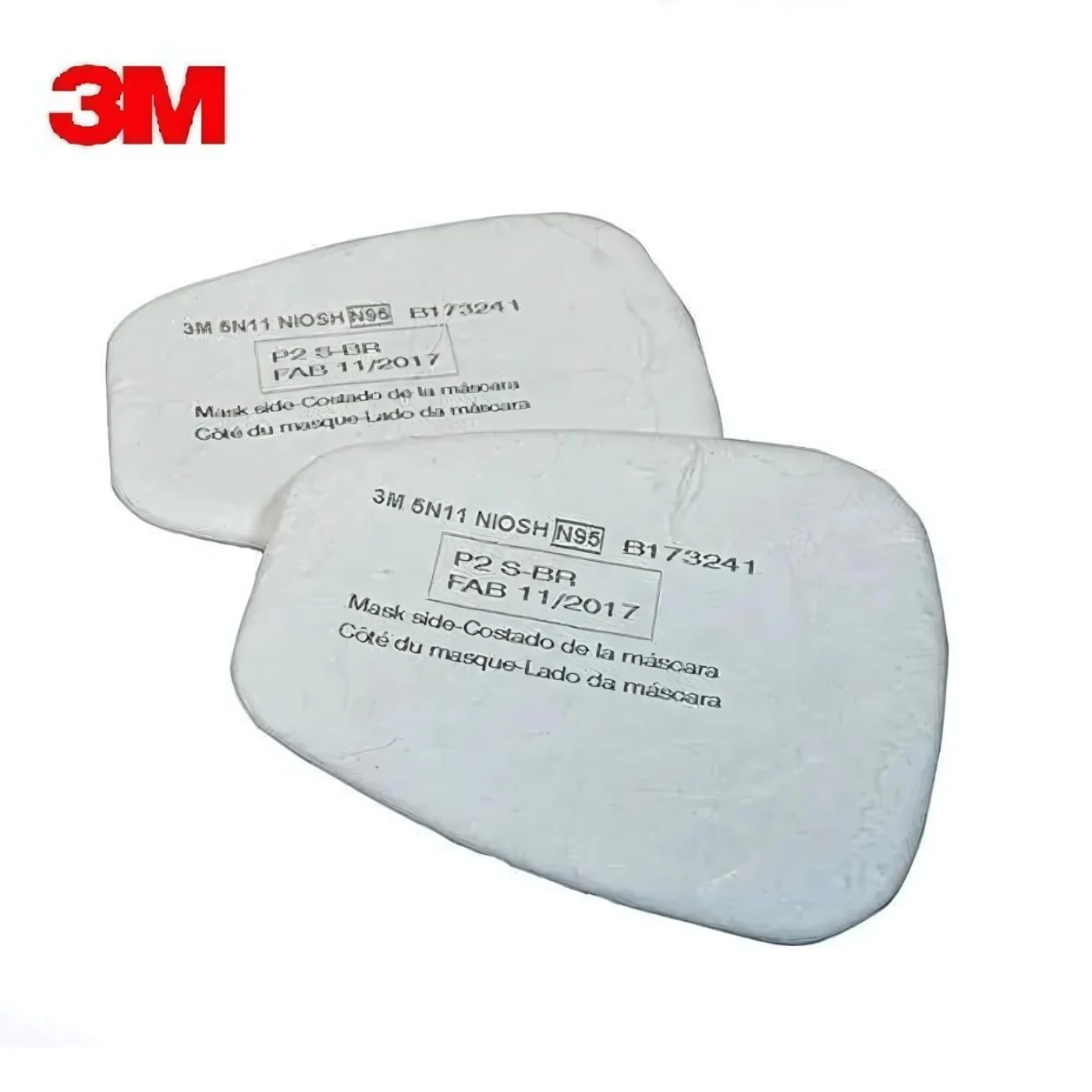 Prefiltro 5N11 3M - Protección contra Polvos y Partículas No Aceitosas, Precio y Compatibilidad con Respiradores 3M - Imagen de 3