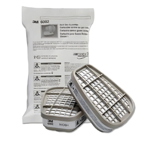 Filtro 3M 6002 - Protección Contra Gases Ácidos, Cartucho Químico y Compatibilidad con Respiradores 3M - Imagen de 3