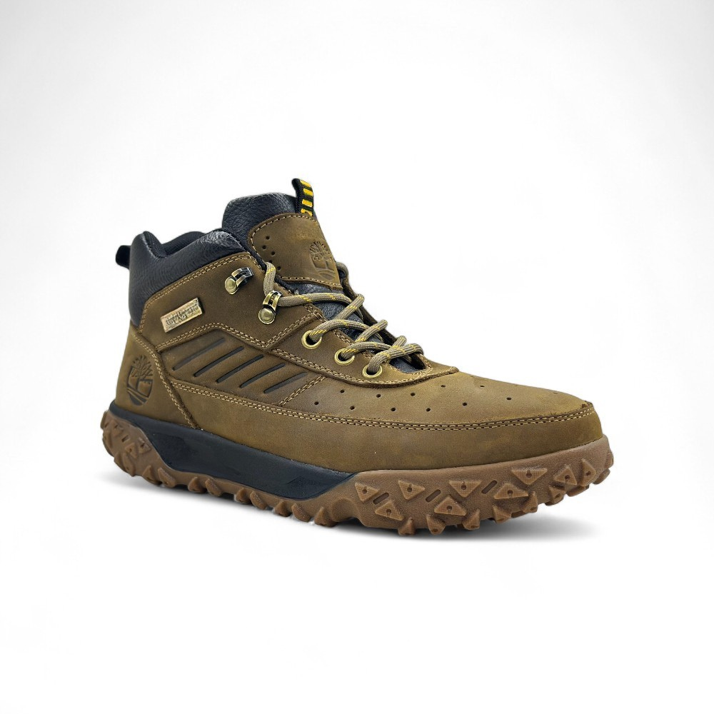 Zapato Casual Ergonómico de Cuero Marrón con Suela EVA y Caucho