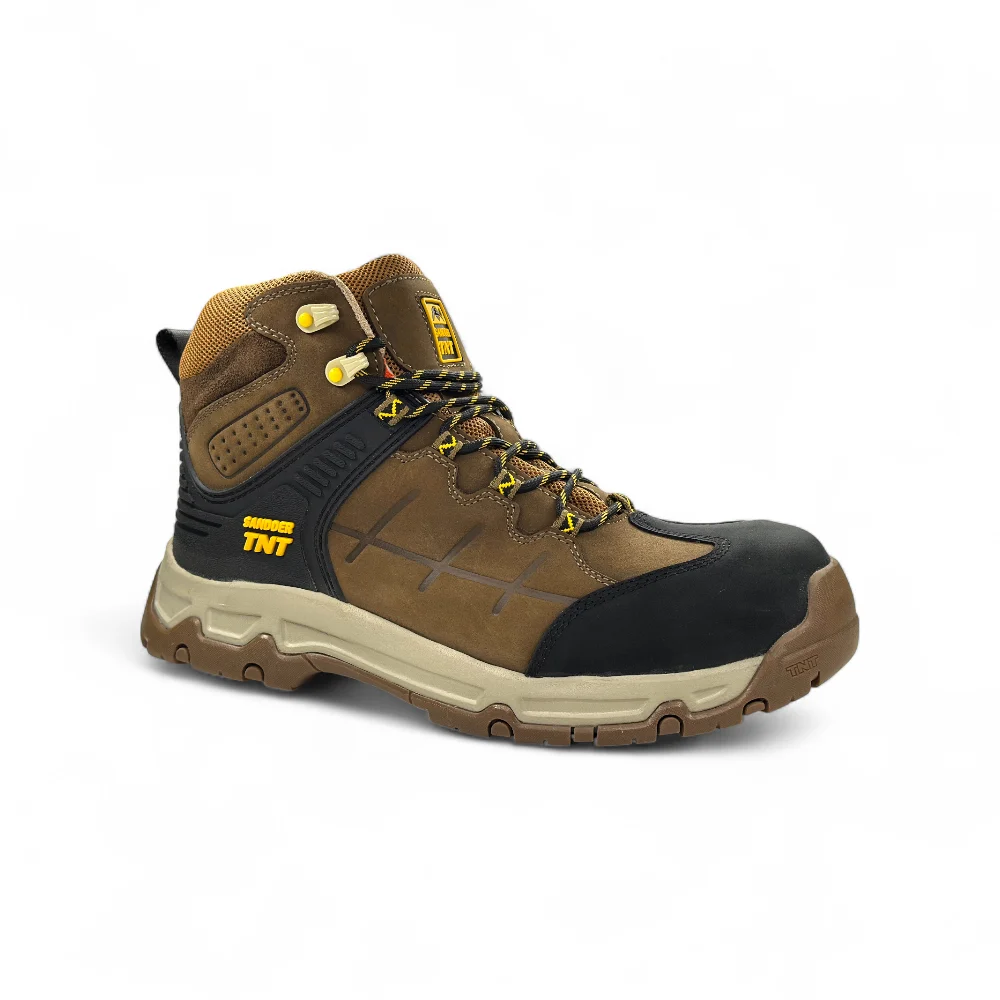 Botín de seguridad dieléctrico Tempest Sandder TNT en cuero hidrofugado