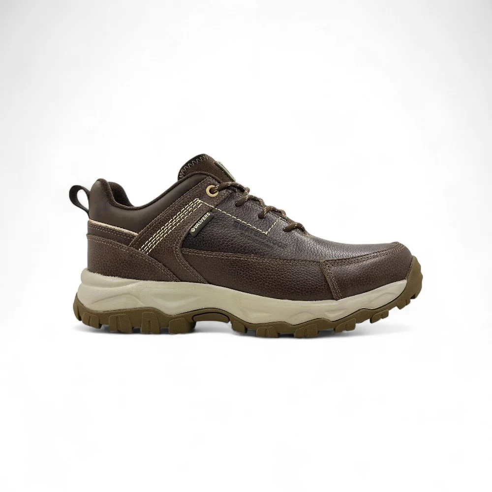 Zapato Casual de Cuero Valvers Ergonomico Marrón con Suela EVA y Caucho - Imagen de 2
