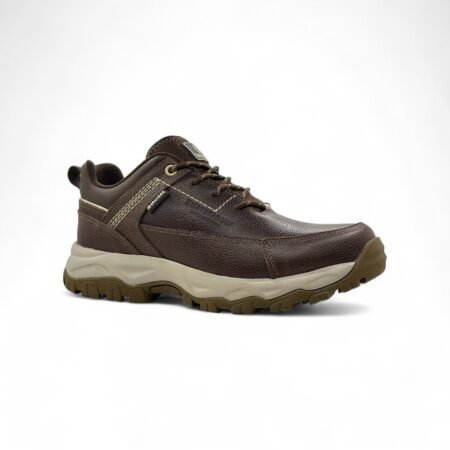 Zapato Casual de Cuero Valvers Ergonomico Marrón con Suela EVA y Caucho