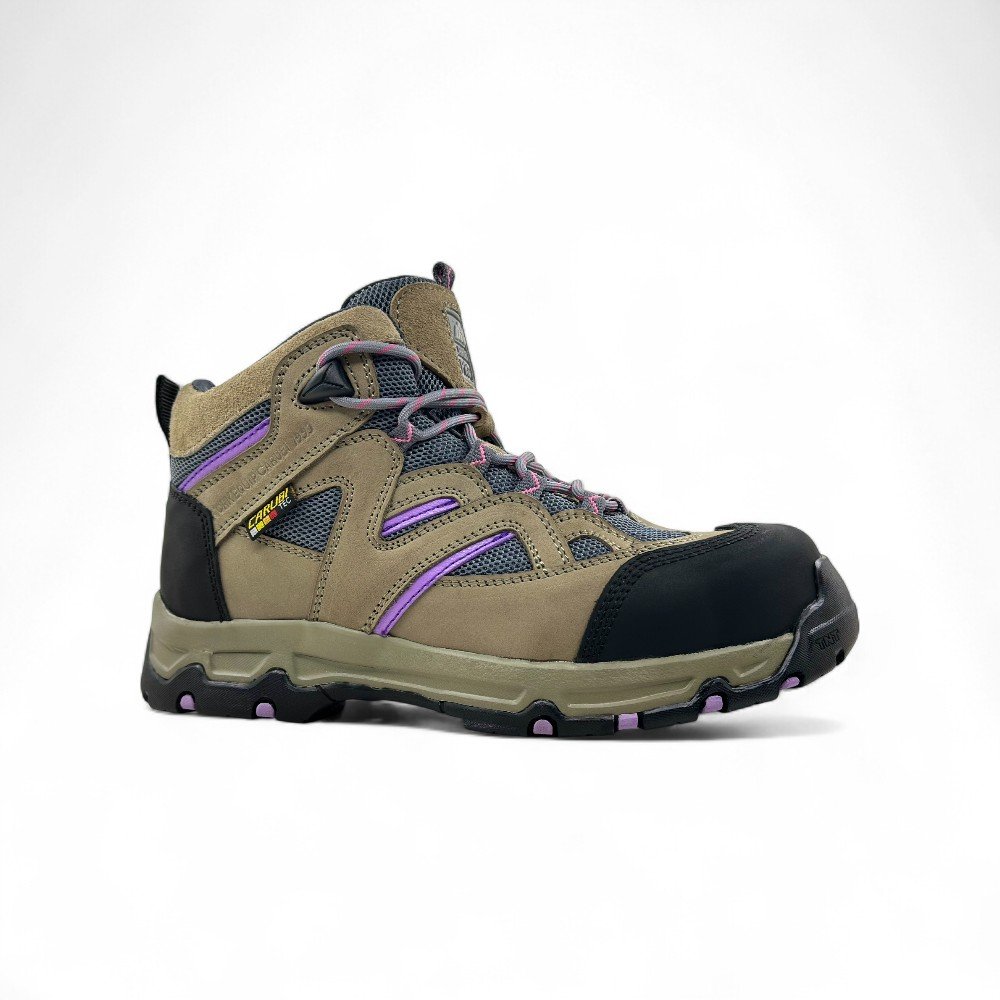 Botín de Seguridad para Mujer Carubi Pro Dielectrico morado - Imagen de 2