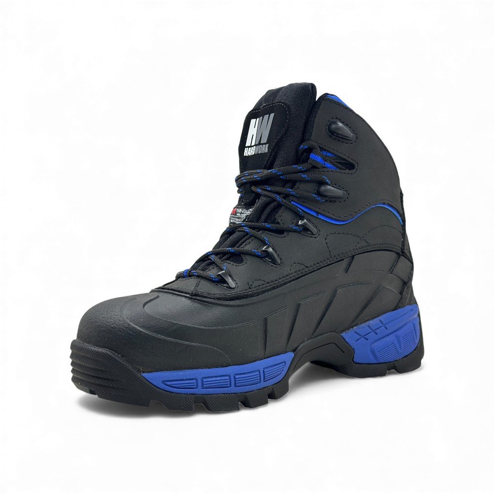 Bota de Seguridad Bering Hiker HW T38 - Hard Work | Resistente al Agua, Hidrocarburos y Con Puntera de Seguridad 🥾🛠️ - Imagen de 3