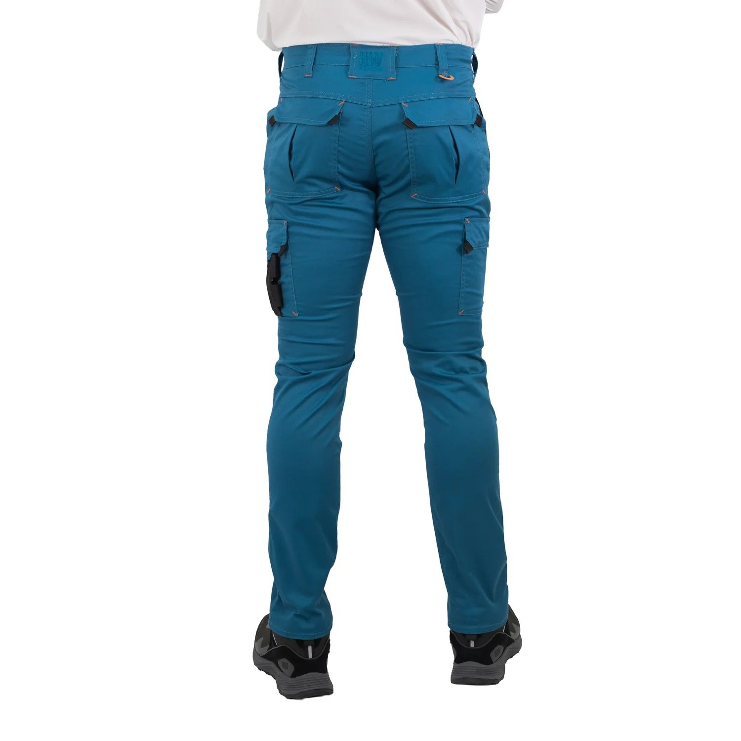 Pantalon Hard Work Dakota Spandex Petroleo - Imagen de 4