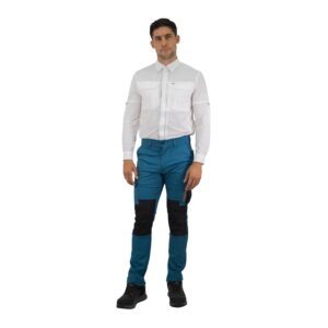 Pantalon Hard Work Dakota Spandex Petroleo - Imagen de 5