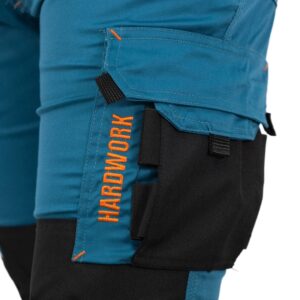 Pantalon Hard Work Dakota Spandex Petroleo - Imagen de 6