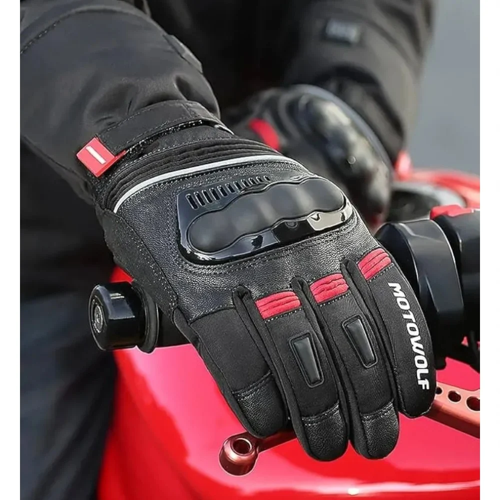 Guantes Impermeables Motowolf para Moto - Protección y Comodidad en Todas las Condiciones Climáticas - Imagen de 3