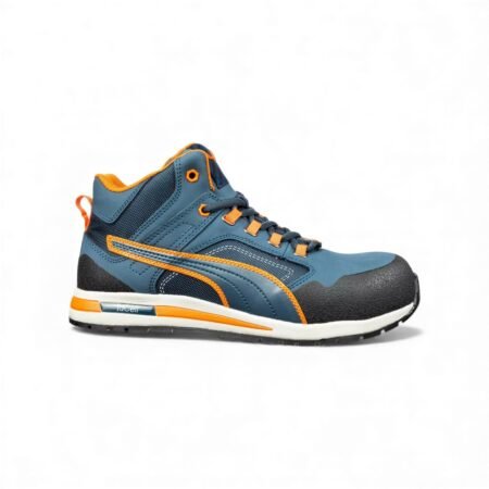 Botín de Seguridad Puma Crosstwist Mid – Protección S3 HRO SRC | Puntera de Fibra de Vidrio y Suela 300°C 🔥