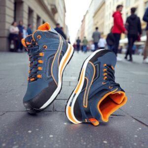 Botín de Seguridad Puma Crosstwist Mid – Protección S3 HRO SRC | Puntera de Fibra de Vidrio y Suela 300°C 🔥 - Imagen de 4